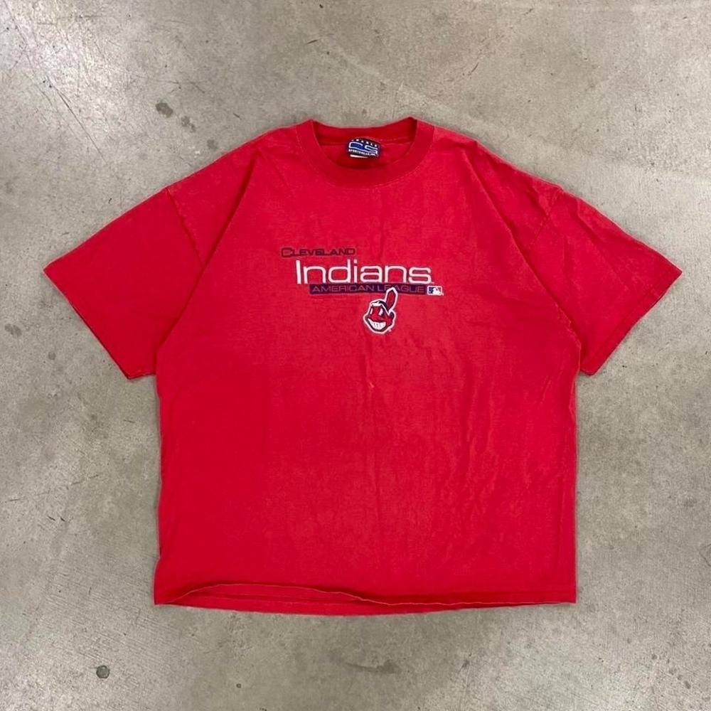 Vintage Cleveland Indians‎ MLB Baseball 90s T-Shirt Size XL